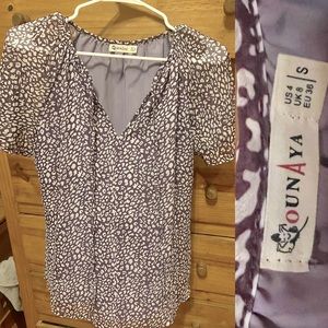 Super cute purple Ouyana brand women’s Top